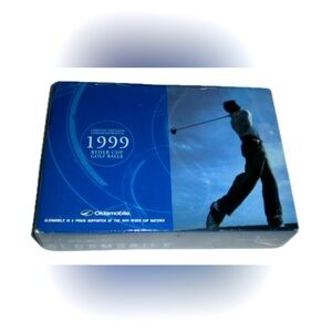 😎 NWT 1999 Oldsmobile Ryder Cup vintage collectible Strata Golf Balls by Strata